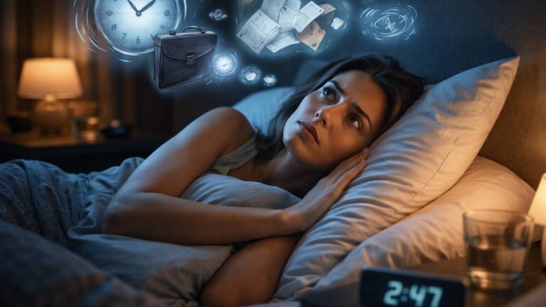 Ansiedade Antes de Dormir: Por que a Mente não Desliga à Noite?
