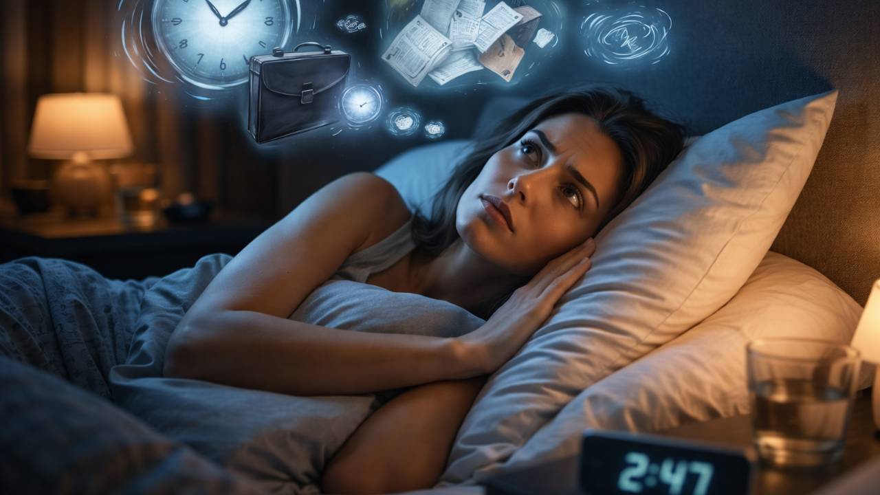 Ansiedade Antes de Dormir: Por que a Mente não Desliga à Noite?
