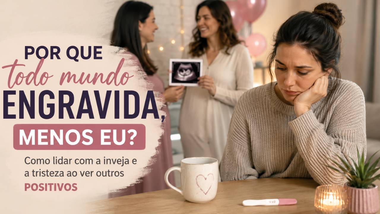 Por que Todo Mundo Engravida, Menos eu? Como lidar com a inveja e a tristeza ao ver outros positivos?
